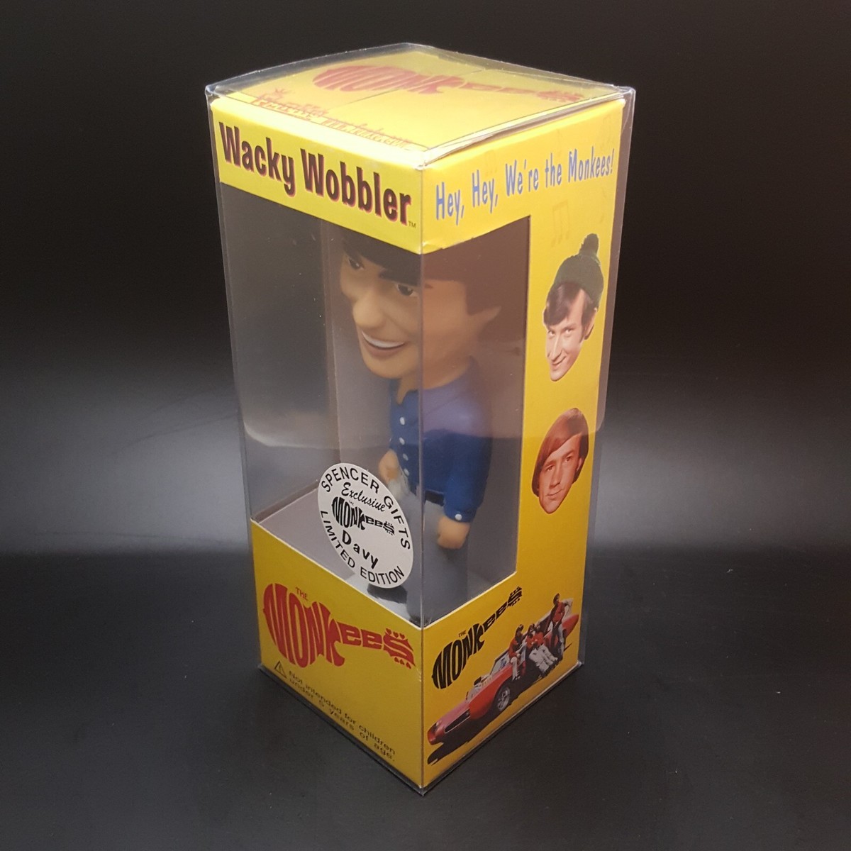 FUNKO THE MONKEES DAVY JONES LIMITED ED EXCLUSIVE WACKY WOBBBLER