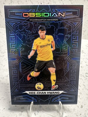 2023-24 Panini Obsidian Hee-Chan Hwang Neon Blue Electric Etch # /20