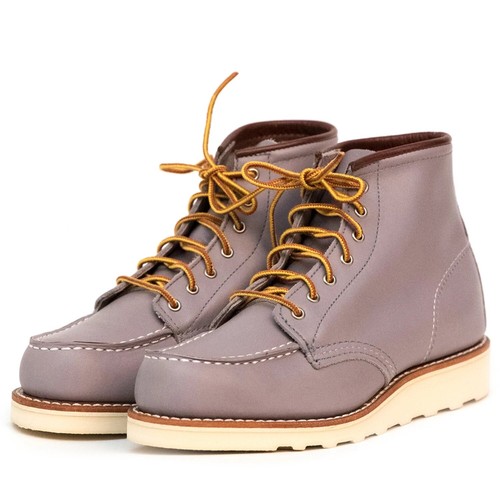 Classic Moc Toe Boot Granite Leather 