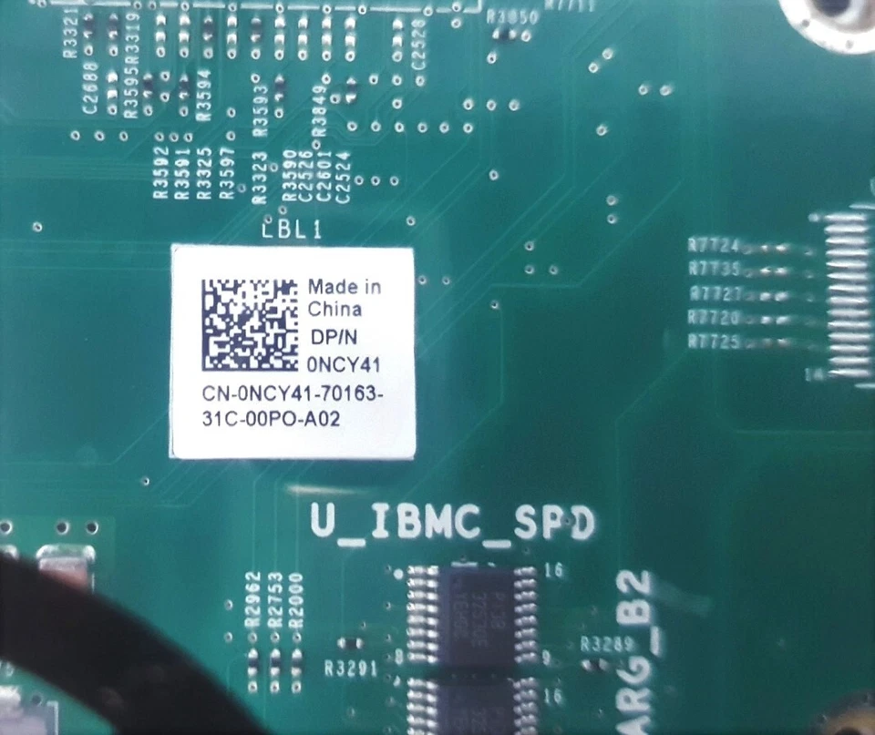 Dell Poweredge R610 Motherboard 2-Socket LGA1366 NCY41 0NCY41 CN-0NCY41 - Image 2 of 2