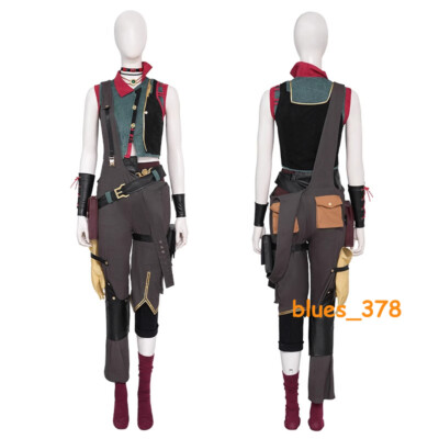 Arcane 2 League Of Legends Jinx Vest Pants Overalls Cosplay Costume Women Suit