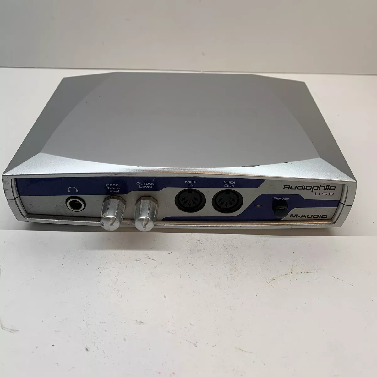 M-Audio Audiophile USB Audio Interface UNTESTED *NO POWER SUPPLY*
