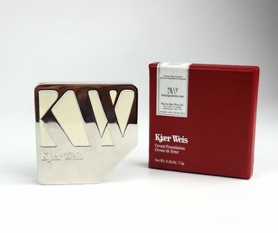 Kjaer Weis Cream Foundation Case Iconic Edition -Choose Shade- NEW IN BOX 0.28oz
