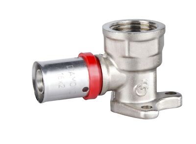 PEX-ALU-PEX Fittings Pressfittings für Verbundrohr Wandscheibe für U-Profil