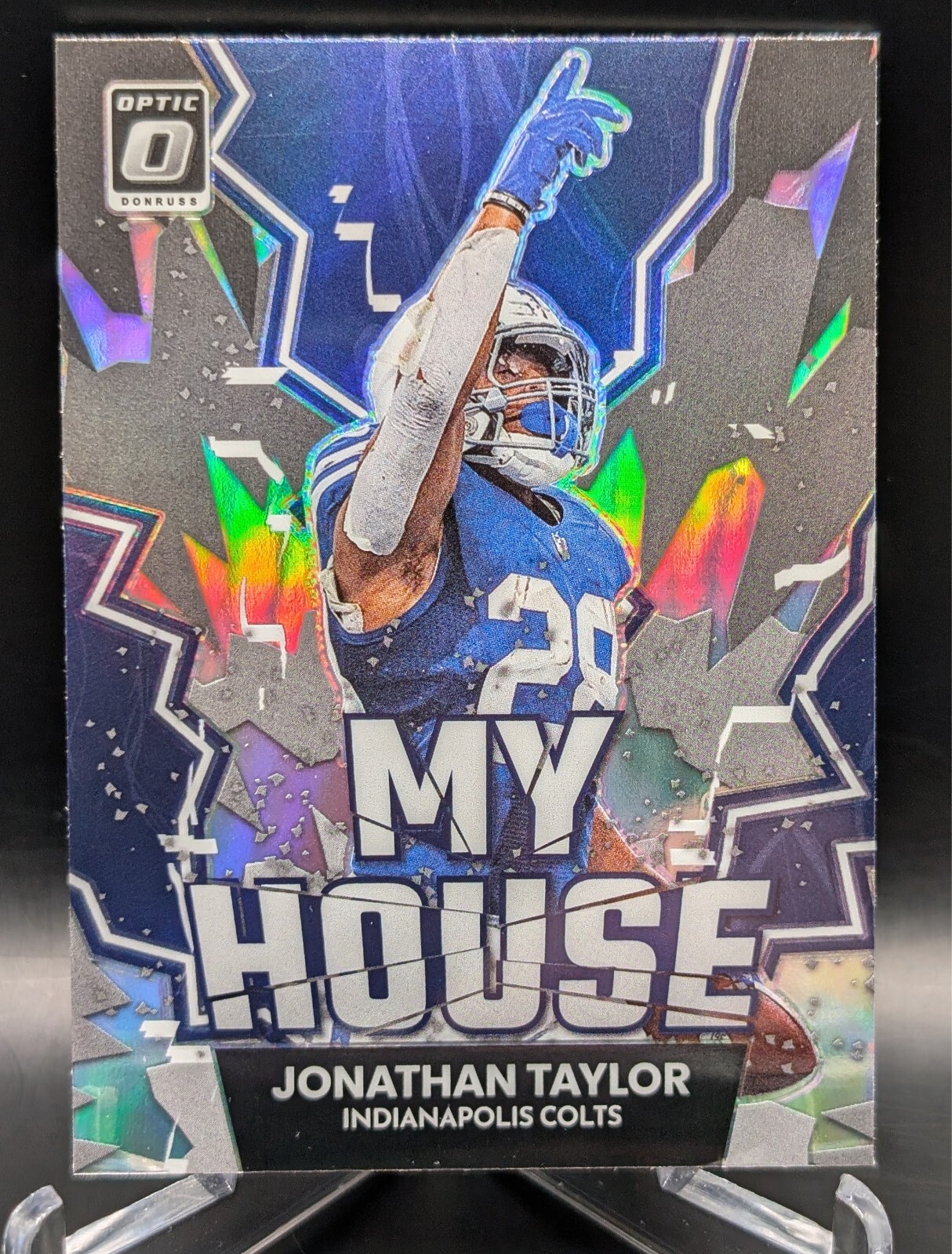 2022 Panini Donruss Optic - My House! Jonathan Taylor #MH-14 Holo Prizm