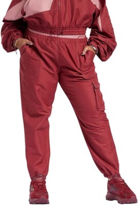 Women's Reebok Classics Cardi B Cargo Pants Casual 3X Triathlon Red HD4782 NEW