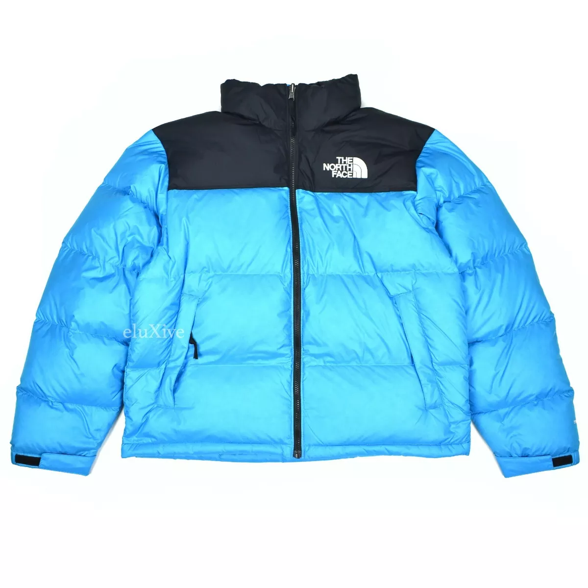 The North Face Nuptse Sherpa Puffer Jacket Men’s Size M Harbor Blue NWT $350