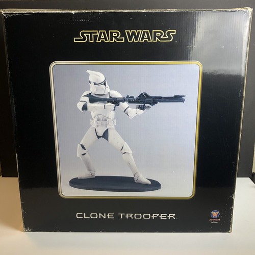 Clone Trooper Attakus OG AOTC Statue star wars original 1st series bombyx blisst - Picture 6 of 8