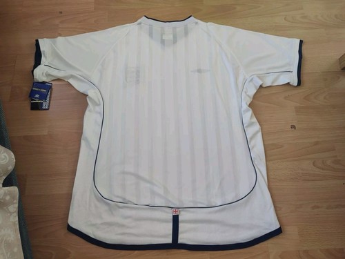England Official Home Football Shirt 2001-2003 - Umbro Size XL - NEW With Tags - Picture 7 of 7