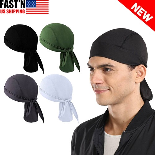 Durag Du-rag Headwear Head Wrap Skull 