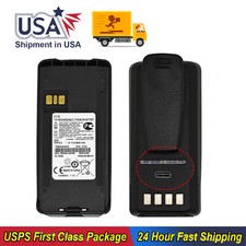   Upgrades  For Motorola CP185 EP350 P145 P165 P185 With USB-C Battery PMNN4080