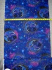 Cosmos Galaxy Tapestry Moon Met CM2541 Timeless durable Cotton Metallic Fabric