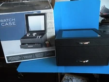 WATCH case COLLECTOR JEWELRY DISPLAY BOX by decorbay New Z1