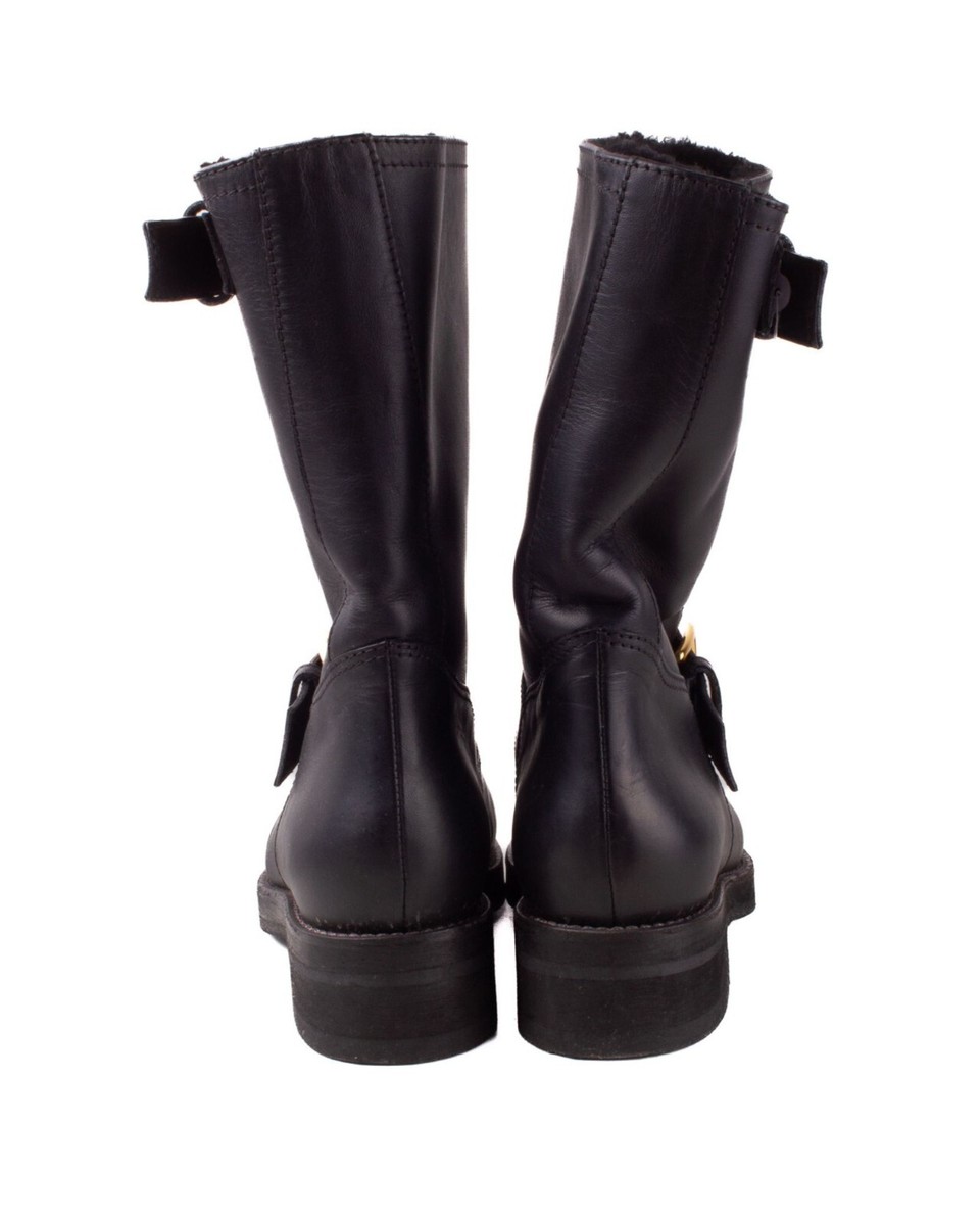 Botte Cavaliere Femme Bottes Noires En Cuir Neuves Le Routard