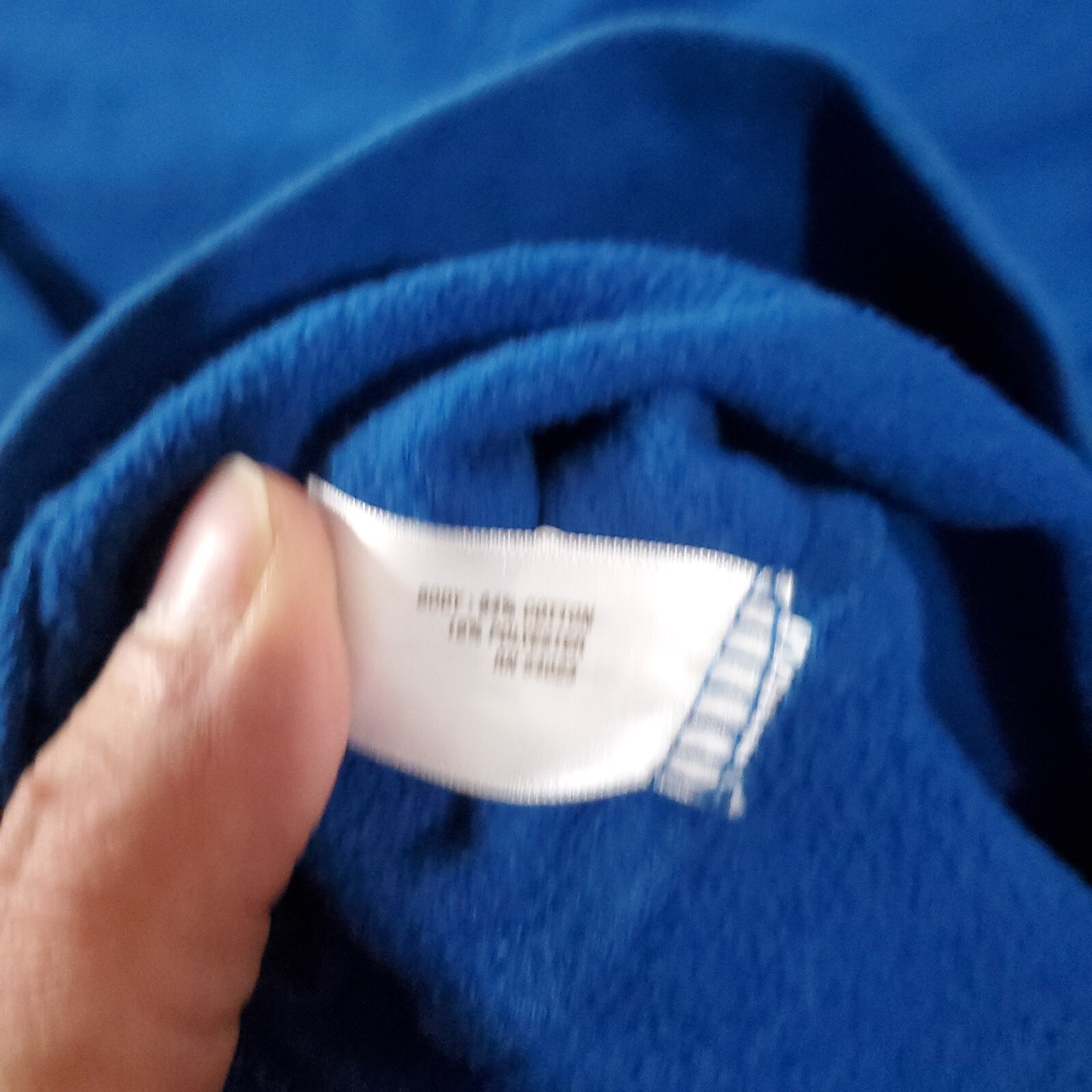 Old Navy Hoodie Mens Small Blue Solid Basic Casua… - image 9