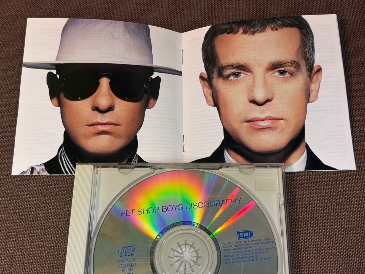 PET SHOP BOYS Discography JAPAN CD TOCP-6911 w/ OBI + PS
