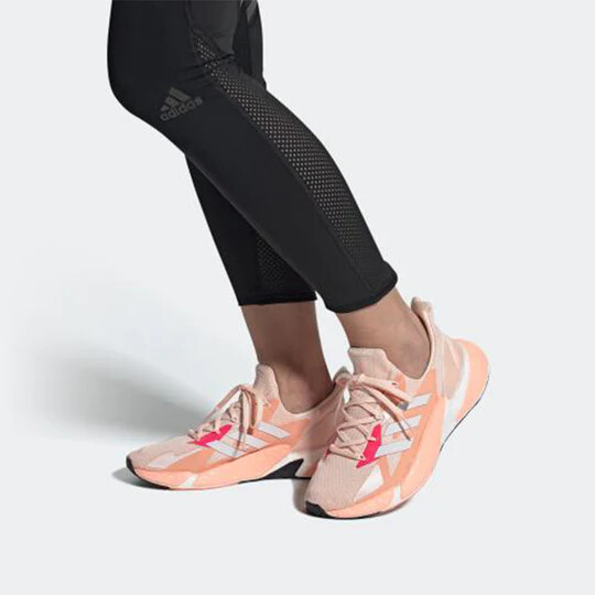 ADIDAS X9000L4 FW8407 BOOST PINK/WHITE WOMEN'S RUNNING CASUAL