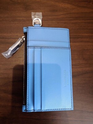 MONTBLANC Meisterstuck Scenic Ski Jumper Pattern Card Holder F/S