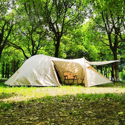 MCETO 3 Person Camping Tent Waterproof Tent Sets Up in 10 Mins Weatherproof S4I2