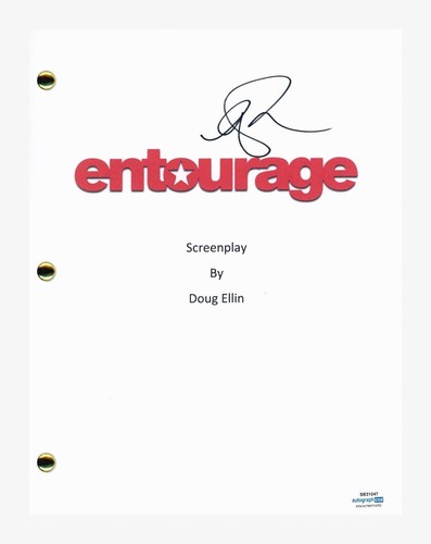 Emily Ratajkowski Signed Autographed Entourage Movie Script Screenplay ACOA COA