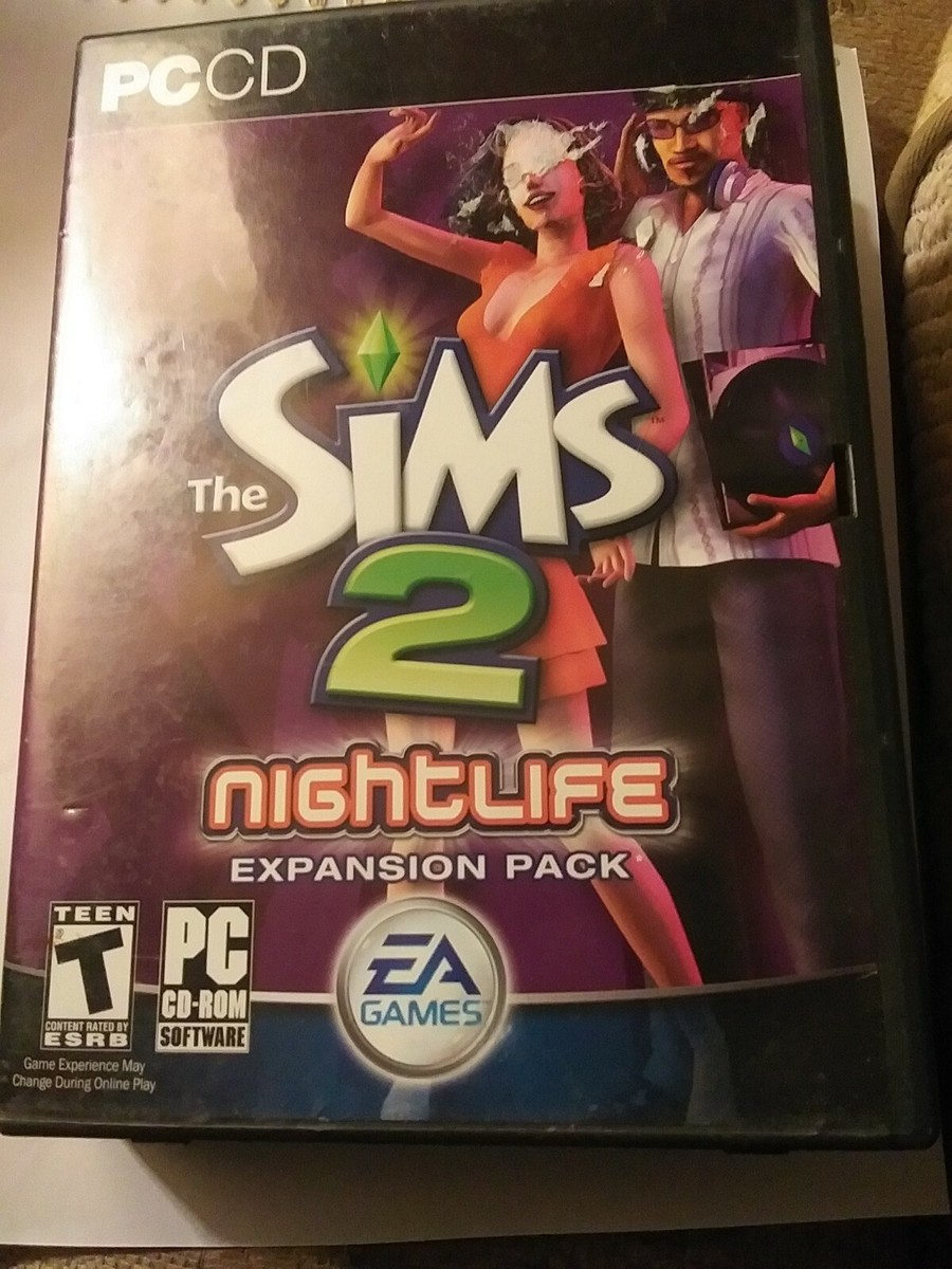 The Sims 2 Nightlife PC Game Expansion Pack 2005 Complete 2 The Sims 2 Nightlife PC Game Expansion Pack 2005 Complete 2