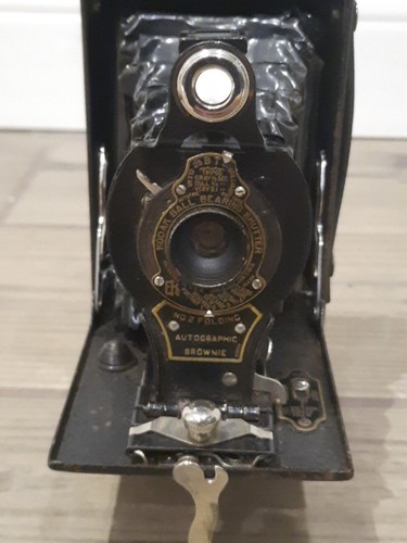 Kodak Autographic medium format roll film camera With Case #1a - Picture 3 of 7