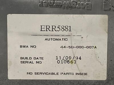 1995 Range Rover Transfercase Control Module Chassis Computer Unit OEM Err5881