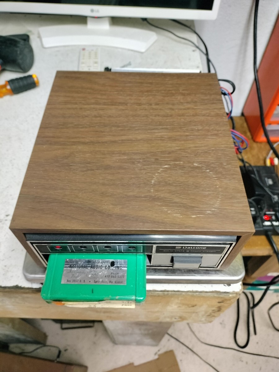 Dalton Solid State 8 Track Player With 15 8tracks | eBay