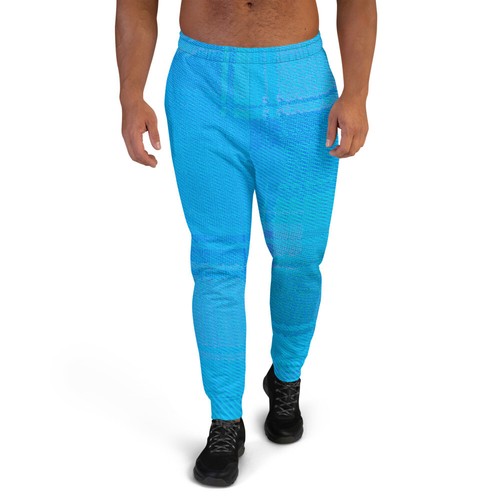 Joggers "Sky Blue" Men's Joggers - Picture 2 of 29