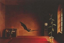 Postcard Franz Sedlacek "Song in the Twilight (detail)" 1931 MINT Unused