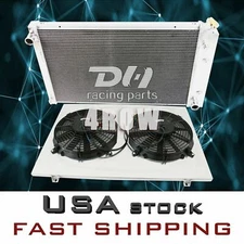 4 Row Radiator Shroud Fan For 1973-91 Chevy GMC C10 C20 C30 K10 K20 5.7L Blazer 