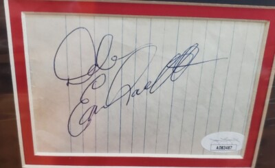 デイル　アンハート　シニア　NASCAR 直筆サイン入り写真(紙) NICE Framed & Matted Dale Earnhardt Sr Nascar Signed Cut Collage
