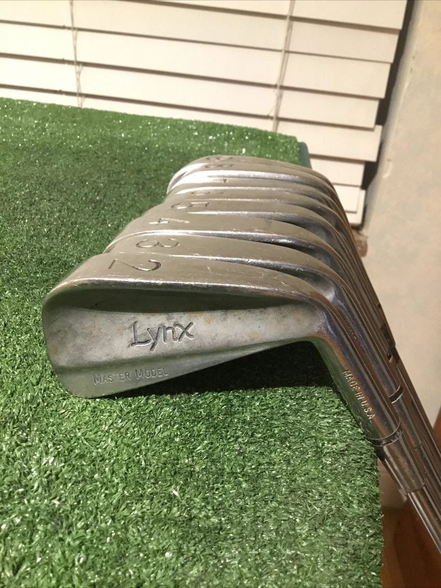 Lynx Steel Shaft Iron Set Golf Clubs for sale - eBay