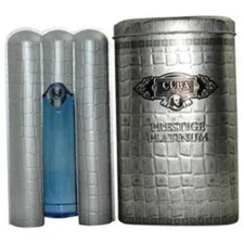 Cuba Prestige Platinum by Fragluxe 3 oz EDT Cologne for Men New In Box