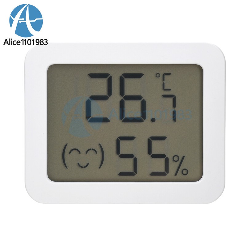 Tuya Zigbee Smart Temperature Humidity Sensor LCD Indoor Thermometer Hygrometer