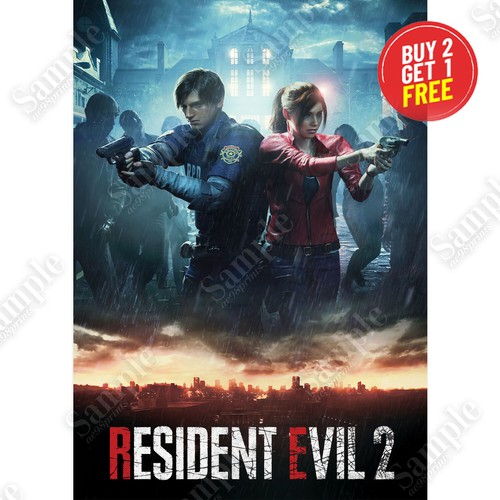 Resident Evil Video Game Poster Art Print Wall Home Room Decor CAPCOM PS XBOX PC - Picture 28 of 279