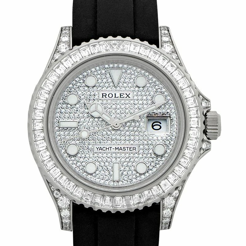 Rolex Yacht Master Oysterflex 226679TBR 18kt White Gold 42mm