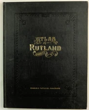 Rutland County, Vermont 1869 Atlas Reprint Benson Brandon Killington Ira VT