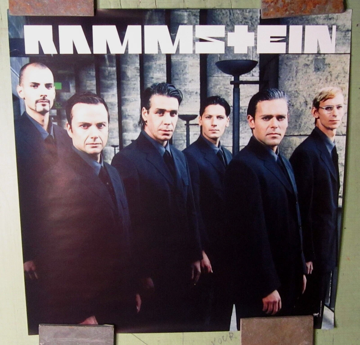 Targa In Metallo EICOCO 20x30 Cm – Best Musician Rammstein – Decorazione Murale Vintage Per Fan