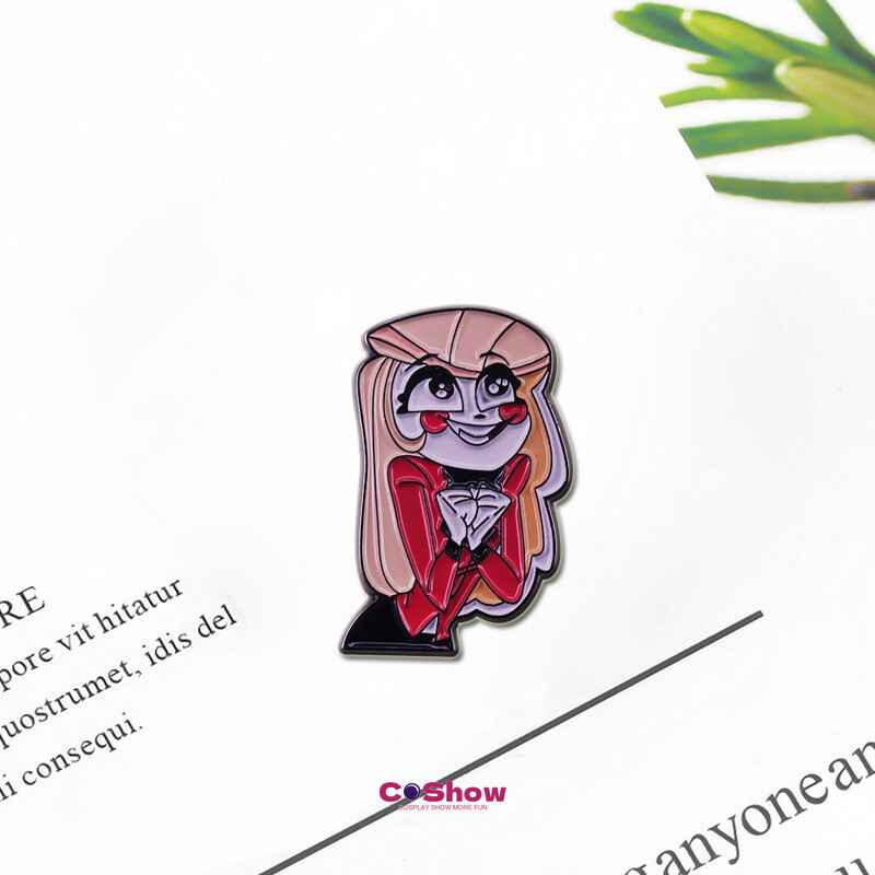 Anime Hazbin Hotel Helluva Boss Badge Stolas Blitzo Blitzy