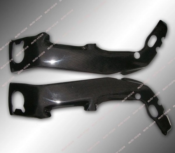 Protections de cadre carbone Aprilia RSV 4 2009 2010 2011 2012 2013 glissière châssis moto