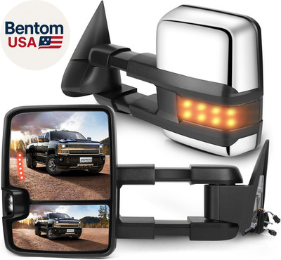 Towing Mirrors Fit 1988-1998 for Chevy for GMC for C1500 C2500 C3500 K1500 K2500