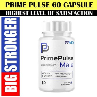 Prime Pulse Male Enhancement Supplement for ED, Prime Pulse Male Pills