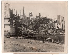1945 Fort Benjamin Harrison Prison Riot Destroyed Disciplinary Barracks Photo