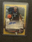 2025 Bowman 1st Basketball - Silas Demary Jr. Gold AUTO /50 - UConn CPA-SD