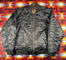 Vintage South Pole Bomber Jacket Coat Brown 90's Y2K Men's Size L Streetwear