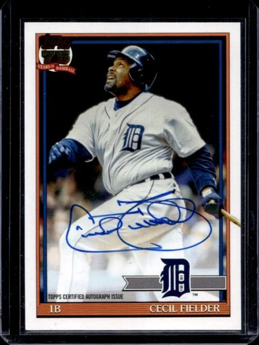 2026 Topps Series 1 Cecil Fielder Red Foil (RAW)