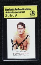 BAS 2007 Topps Allen & Ginter's Greg Louganis #197 Authentic Auto ow6