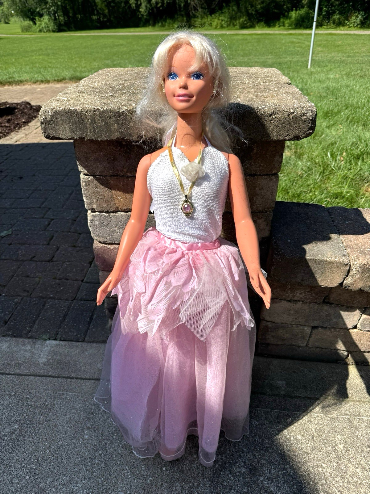 Vintage My Life Size Barbie Princess 3 Feet Tall Doll Pretty