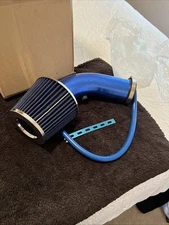 Car Cold Air Intake Filter Induction Kit 3" Pipe Aluminum Power Flow Hose System